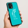 כיסוי בעיצוב אישי עם השם שלך לדגם - Realme P4 Power 5G בעיצוב חיטה גלית זהב