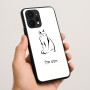 כיסוי בעיצוב אישי עם השם שלך לדגם - Realme P4 Power 5G בעיצוב חתול