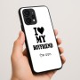 כיסוי בעיצוב אישי עם השם שלך לדגם - Realme P4 Power 5G בעיצוב אוהבת את החבר שלי