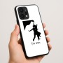 כיסוי בעיצוב אישי עם השם שלך לדגם - Realme P4 Power 5G בעיצוב אישה רוקדת עם גבר