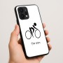 כיסוי בעיצוב אישי עם השם שלך לדגם - Realme P4 Power 5G בעיצוב אופניים אולימפיים