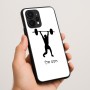 כיסוי בעיצוב אישי עם השם שלך לדגם - Realme P4 Power 5G בעיצוב הרמת משקולות