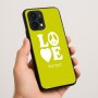 כיסוי בעיצוב אישי עם השם שלך לדגם - Realme P4 Power 5G בעיצוב אהבה