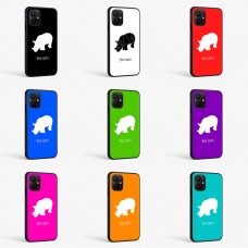 כיסוי בעיצוב אישי עם השם שלך לדגם - Realme P4x 5G בעיצוב קרנף