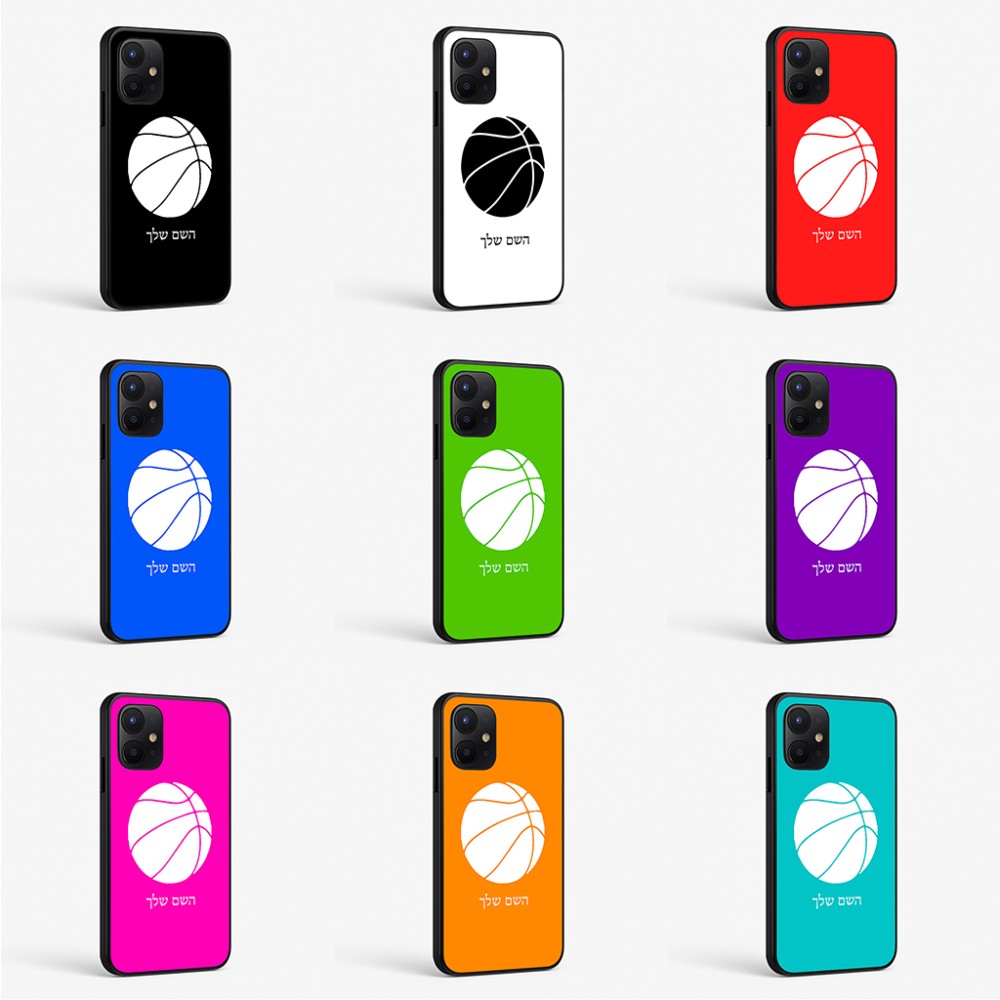 כיסוי בעיצוב אישי עם השם שלך לדגם - Realme P4x 5G בעיצוב כדורסל