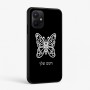 כיסוי בעיצוב אישי עם השם שלך לדגם - Realme P4x 5G בעיצוב פרפר