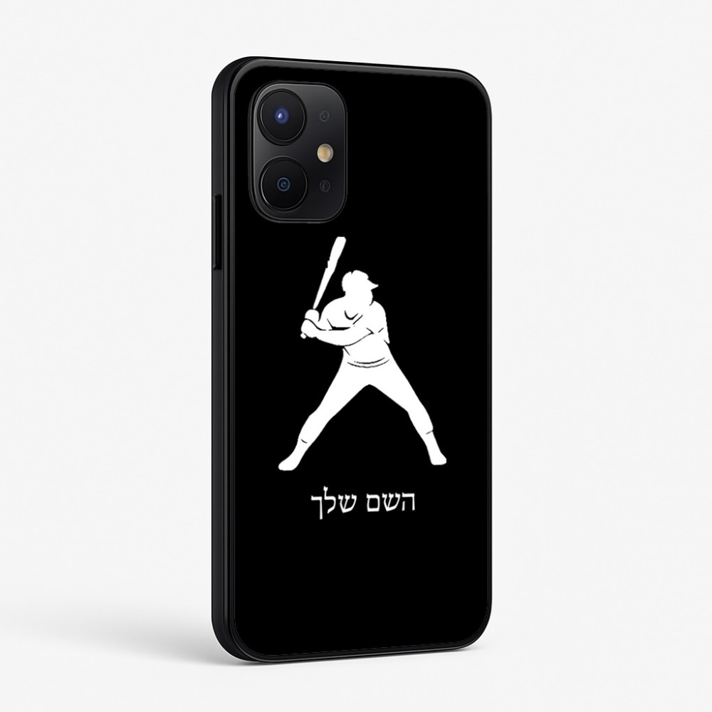 כיסוי בעיצוב אישי עם השם שלך לדגם - Realme P4x 5G בעיצוב שחקן בייסבול