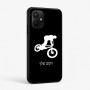 כיסוי בעיצוב אישי עם השם שלך לדגם - Realme P4x 5G בעיצוב רוכב אופניים