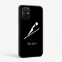 כיסוי בעיצוב אישי עם השם שלך לדגם - Realme P4x 5G בעיצוב קפיצת סקי אולימפית