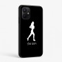 כיסוי בעיצוב אישי עם השם שלך לדגם - Realme P4x 5G בעיצוב רץ רץ אישה