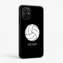 כיסוי בעיצוב אישי עם השם שלך לדגם - Realme P4x 5G בעיצוב כדור כדורעף