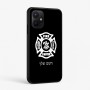כיסוי בעיצוב אישי עם השם שלך לדגם - Realme P4x 5G בעיצוב כבאי - תגית