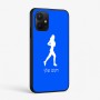 כיסוי בעיצוב אישי עם השם שלך לדגם - Realme P4x 5G בעיצוב רץ רץ אישה