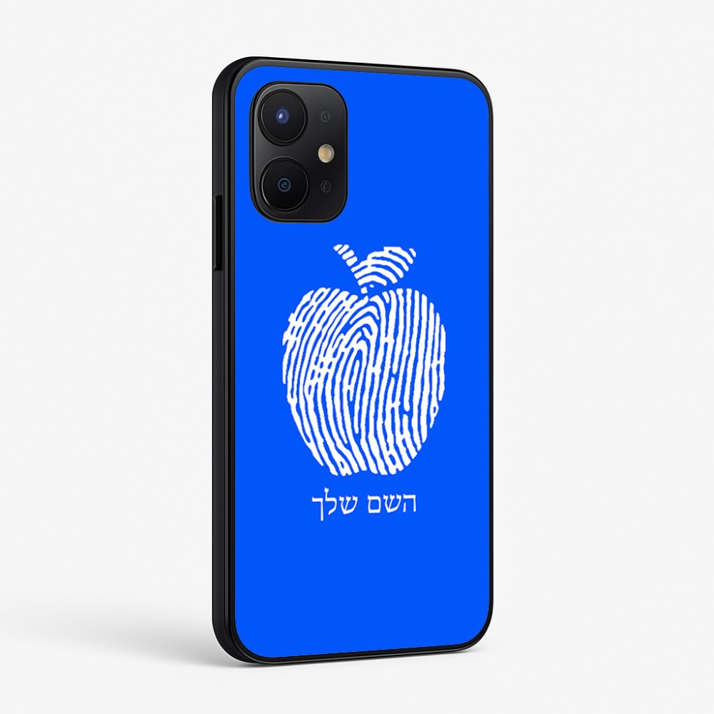 כיסוי בעיצוב אישי עם השם שלך לדגם - Realme P4x 5G בעיצוב הדפס תפוח