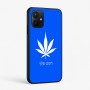 כיסוי בעיצוב אישי עם השם שלך לדגם - Realme P4x 5G בעיצוב עלה מריחואנה - גראס