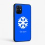 כיסוי בעיצוב אישי עם השם שלך לדגם - Realme P4x 5G בעיצוב שלג