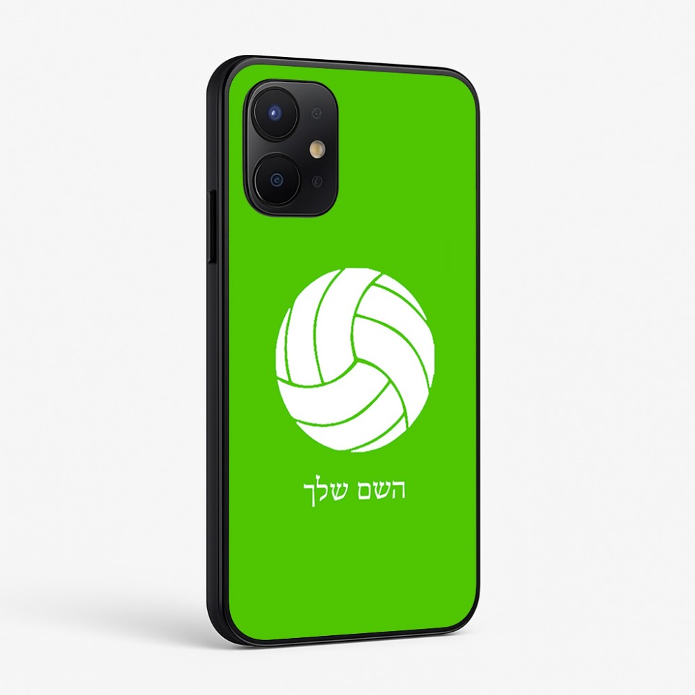 כיסוי בעיצוב אישי עם השם שלך לדגם - Realme P4x 5G בעיצוב כדור כדורעף