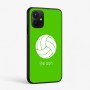 כיסוי בעיצוב אישי עם השם שלך לדגם - Realme P4x 5G בעיצוב כדור כדורעף