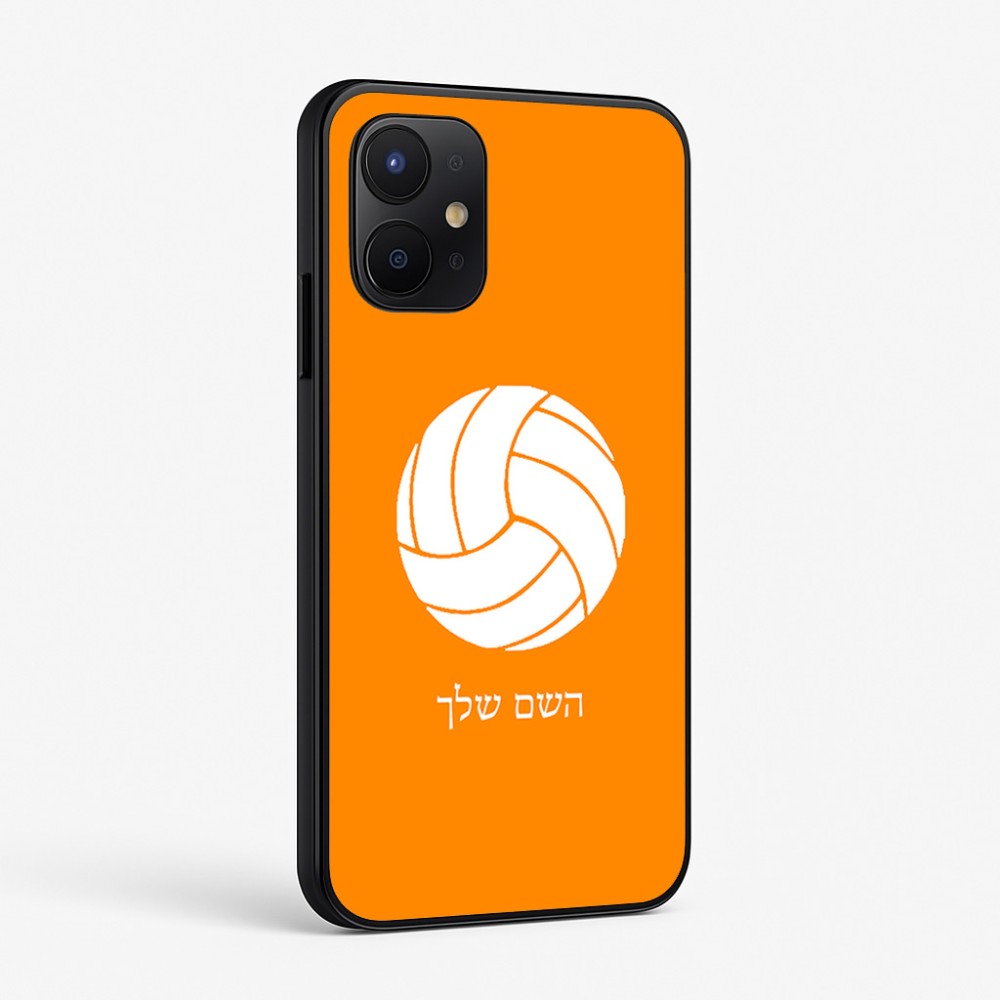 כיסוי בעיצוב אישי עם השם שלך לדגם - Realme P4x 5G בעיצוב כדור כדורעף
