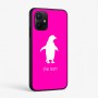 כיסוי בעיצוב אישי עם השם שלך לדגם - Realme P4x 5G בעיצוב פינגווין