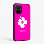 כיסוי בעיצוב אישי עם השם שלך לדגם - Realme P4x 5G בעיצוב פרח היביסקוס