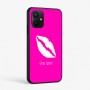 כיסוי בעיצוב אישי עם השם שלך לדגם - Realme P4x 5G בעיצוב שפתיים - נשיקה