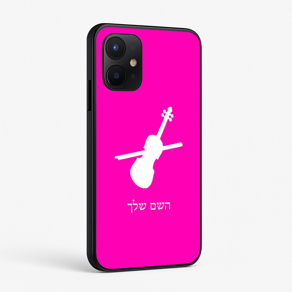 כיסוי בעיצוב אישי עם השם שלך לדגם - Realme P4x 5G בעיצוב כינור