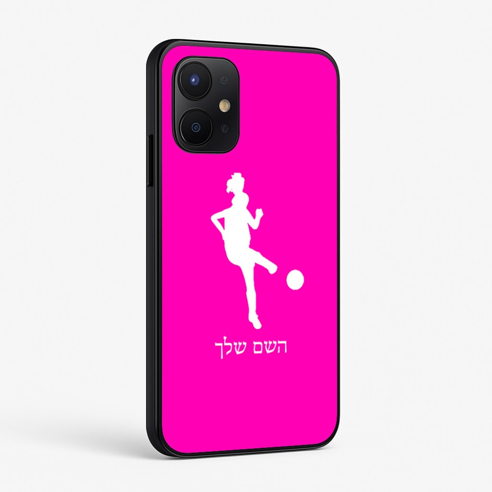 כיסוי בעיצוב אישי עם השם שלך לדגם - Realme P4x 5G בעיצוב שחקנית כדורגל - אישה
