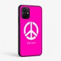 כיסוי בעיצוב אישי עם השם שלך לדגם - Realme P4x 5G בעיצוב סמל השלום