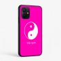 כיסוי בעיצוב אישי עם השם שלך לדגם - Realme P4x 5G בעיצוב סמל יינג יאנג