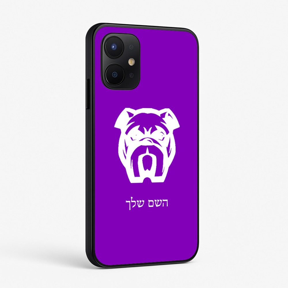 כיסוי בעיצוב אישי עם השם שלך לדגם - Realme P4x 5G בעיצוב פרצוף בולדוג