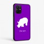 כיסוי בעיצוב אישי עם השם שלך לדגם - Realme P4x 5G בעיצוב קרנף