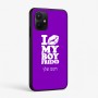 כיסוי בעיצוב אישי עם השם שלך לדגם - Realme P4x 5G בעיצוב נשקי את חבר שלי