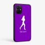 כיסוי בעיצוב אישי עם השם שלך לדגם - Realme P4x 5G בעיצוב רץ רץ אישה