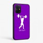 כיסוי בעיצוב אישי עם השם שלך לדגם - Realme P4x 5G בעיצוב הרמת משקולות