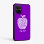כיסוי בעיצוב אישי עם השם שלך לדגם - Realme P4x 5G בעיצוב הדפס תפוח