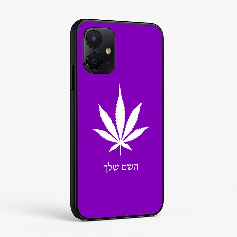 כיסוי בעיצוב אישי עם השם שלך לדגם - Realme P4x 5G בעיצוב עלה מריחואנה - גראס