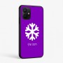 כיסוי בעיצוב אישי עם השם שלך לדגם - Realme P4x 5G בעיצוב שלג