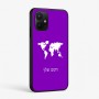 כיסוי בעיצוב אישי עם השם שלך לדגם - Realme P4x 5G בעיצוב מפת העולם