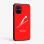 כיסוי בעיצוב אישי עם השם שלך לדגם - Realme P4x 5G בעיצוב קפיצת סקי אולימפית