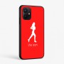 כיסוי בעיצוב אישי עם השם שלך לדגם - Realme P4x 5G בעיצוב רץ רץ אישה