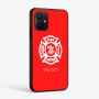 כיסוי בעיצוב אישי עם השם שלך לדגם - Realme P4x 5G בעיצוב כבאי - תגית