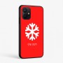 כיסוי בעיצוב אישי עם השם שלך לדגם - Realme P4x 5G בעיצוב שלג