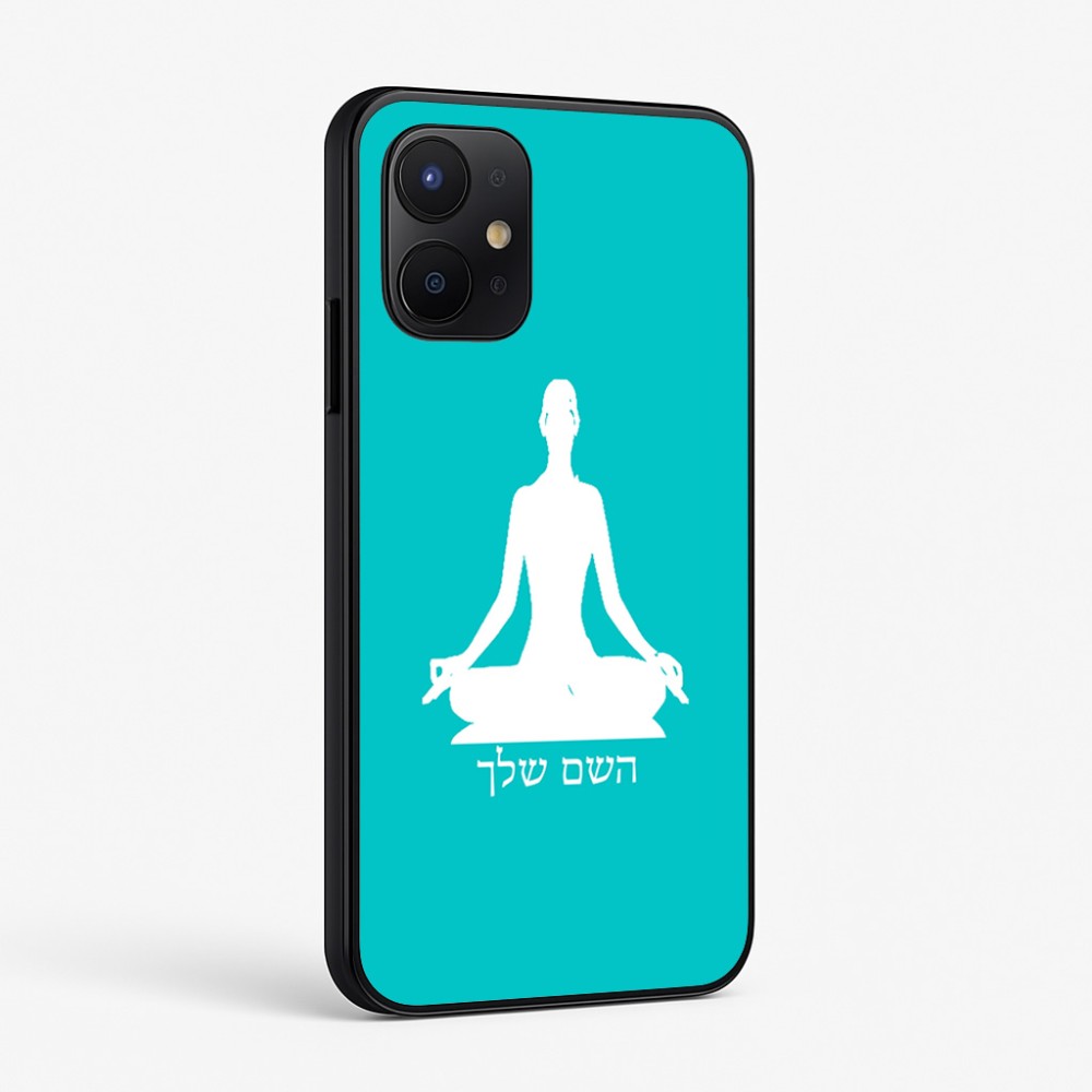 כיסוי בעיצוב אישי עם השם שלך לדגם - Realme P4x 5G בעיצוב אימון יוגה