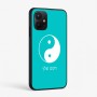 כיסוי בעיצוב אישי עם השם שלך לדגם - Realme P4x 5G בעיצוב סמל יינג יאנג