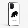 כיסוי בעיצוב אישי עם השם שלך לדגם - Realme P4x 5G בעיצוב קרנף