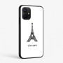 כיסוי בעיצוב אישי עם השם שלך לדגם - Realme P4x 5G בעיצוב מגדל אייפל