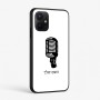 כיסוי בעיצוב אישי עם השם שלך לדגם - Realme P4x 5G בעיצוב מיקרופון