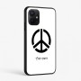 כיסוי בעיצוב אישי עם השם שלך לדגם - Realme P4x 5G בעיצוב סמל השלום