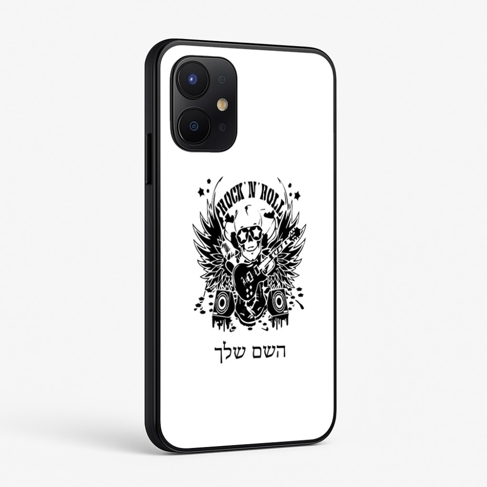 כיסוי בעיצוב אישי עם השם שלך לדגם - Realme P4x 5G בעיצוב רוקנרול